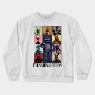 Five Nights At Freddys Eras Tour Crewneck Sweatshirt